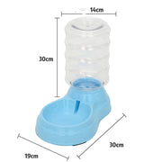 New Bubble Ball Pet Dog Bowls Fountain Cat Food Automatic Feeder 1.8L For Kitten Water Drinking Bowl Feeding Container