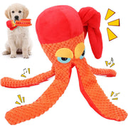 Pet Plush Toy Octopus Plush Dog Toy Squeaky Dog TOYS Pet Puppy TOY For Cleaning Teeth Chew Toy Pet Supplies