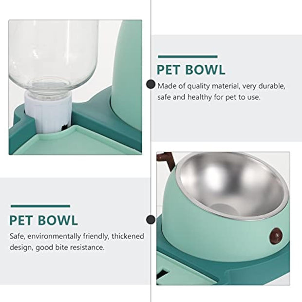 Pet Bowl Pet Feeding Bowl Slow Feeding Bowl Pet Feeding Equipment Dog Bowls Automatic Bowl Dog Slow Feeder Bowl Dog Slow Feeder Dish Detachable Water Tray Dog Food Bowl
