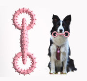 Dog Chew Toy Pet Toy Ring TPR Safe Chew Toy For Dog Puppy Teething Stick Dog Chew Board