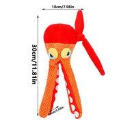 Pet Plush Toy Octopus Plush Dog Toy Squeaky Dog TOYS Pet Puppy TOY For Cleaning Teeth Chew Toy Pet Supplies