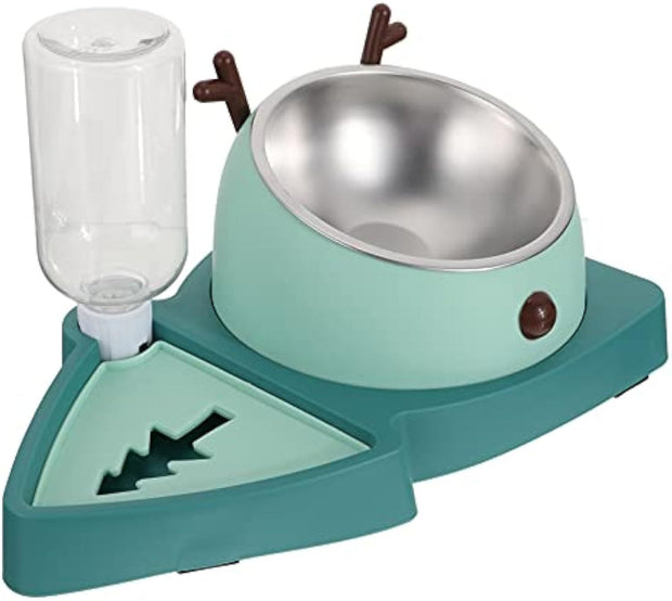 Pet Bowl Pet Feeding Bowl Slow Feeding Bowl Pet Feeding Equipment Dog Bowls Automatic Bowl Dog Slow Feeder Bowl Dog Slow Feeder Dish Detachable Water Tray Dog Food Bowl