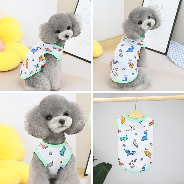 Pet Clothing Dog Cat Spring And Summer Clothing